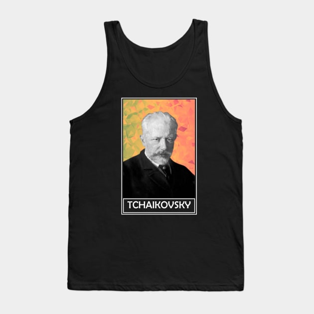 Pyotr Ilyich Tchaikovsky Tank Top by TheMusicophile